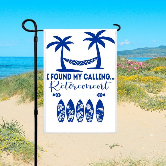 RETIREMENT Yard Flag Assorted funny saying Choose your flag - Picture 8 of 8